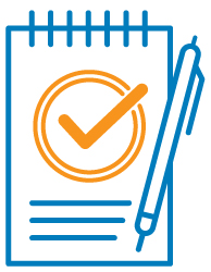 notebook and pen icon