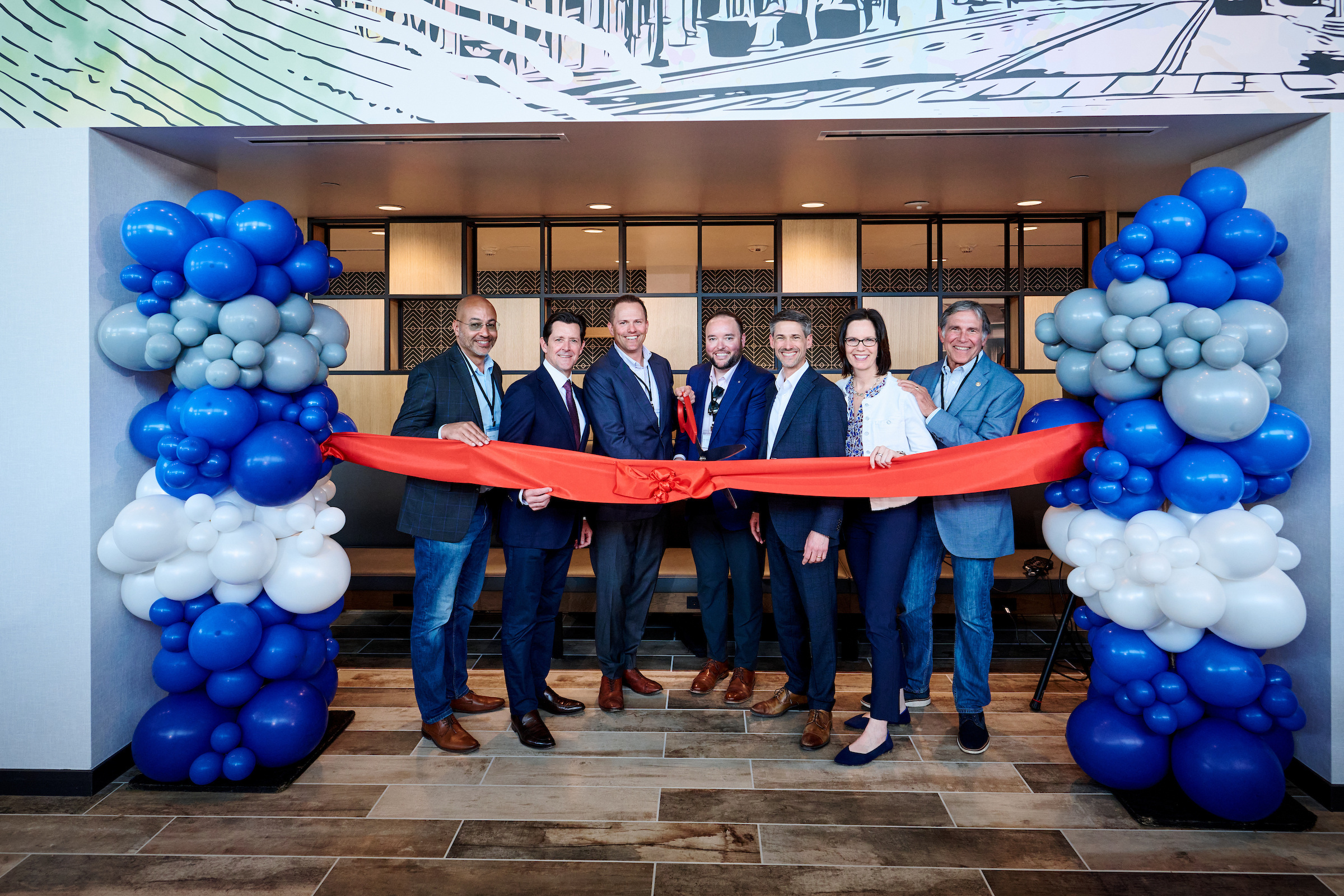 Keystone grand opening ribbon cutting