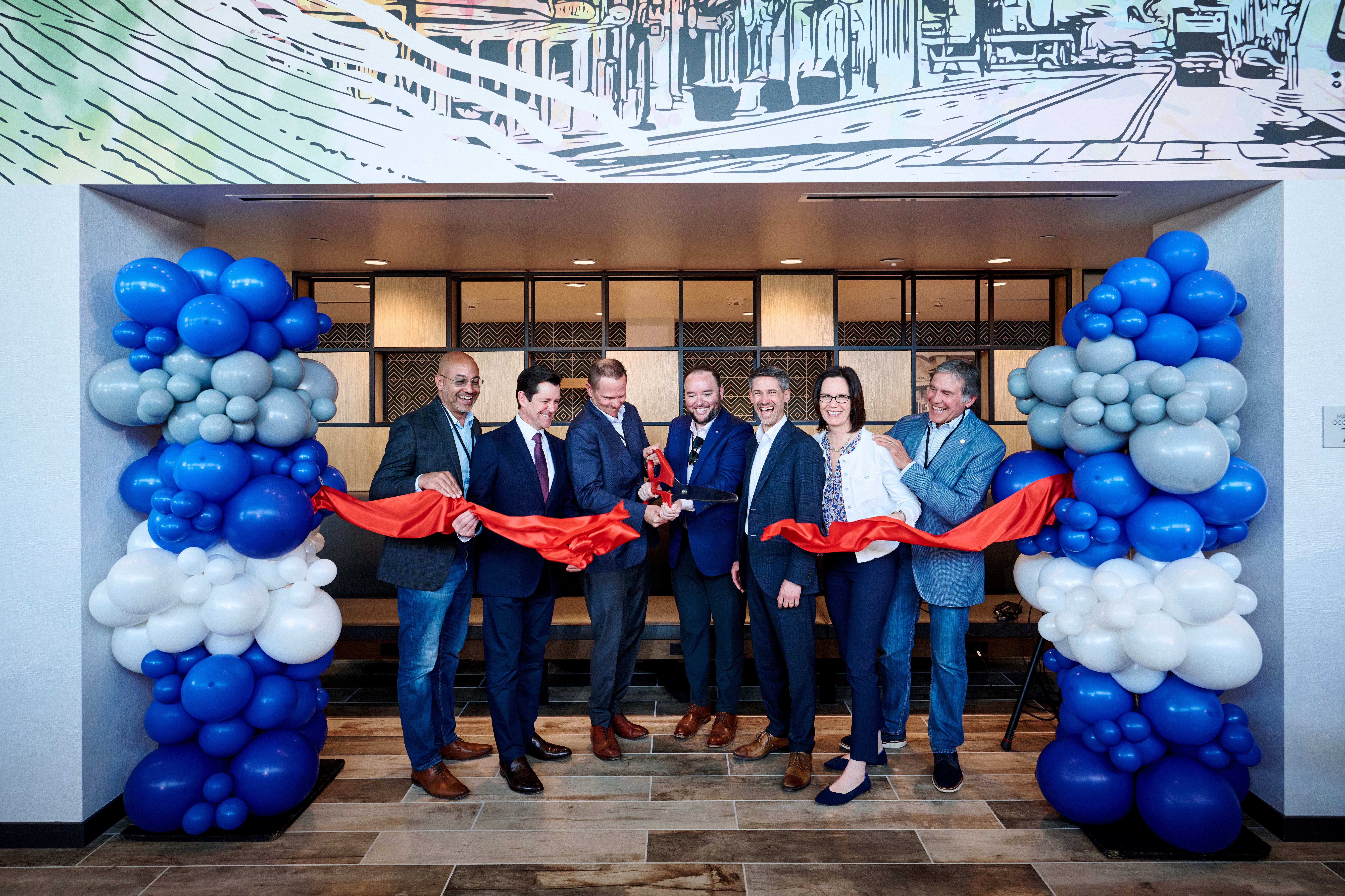 Keystone ribbon cutting event