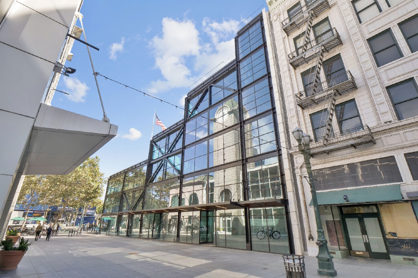 Completed Paseo project in downtown San Jose